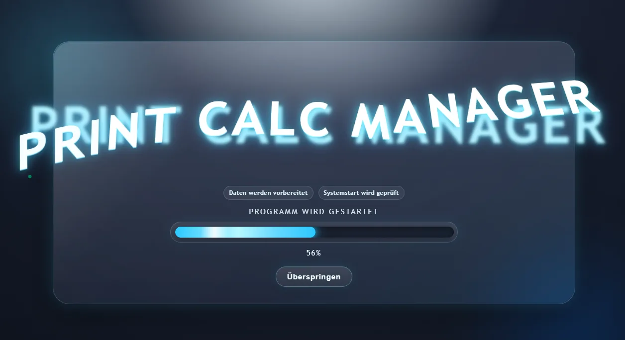 Print Calc Manager – 3D-Druck Kosten berechnen, Aufträge & Rechnungen